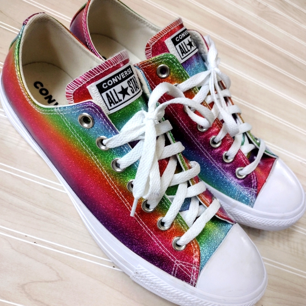 Rainbow Converse All Star Shoes